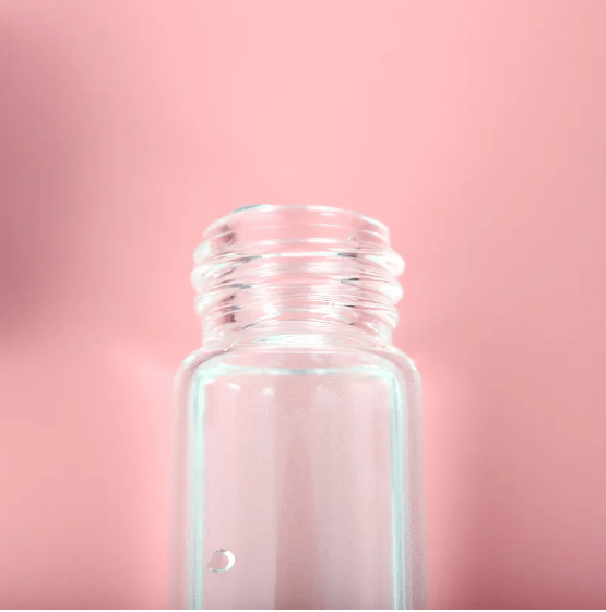 Liten påfyllningsflaska för parfym, påfyllningsbar 5 ml 2-pack Silver