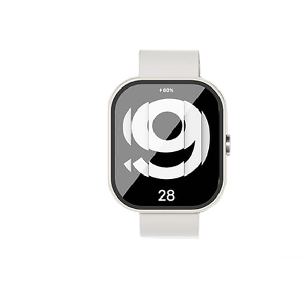 Etui med skjermbeskytter for Redmi Watch 4 Vit