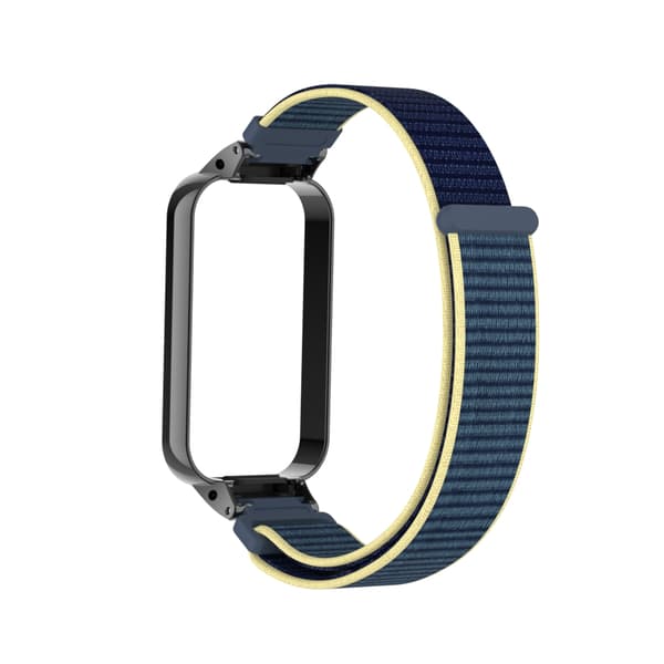 Nylonranneke Xiaomi Redmi Band 2/8 Active -älykellolle Blue
