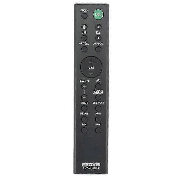 -AH103U Ersättningsfjärrkontroll Soundbar HT-CT80 SA-CT80 HTCT80 SACT80