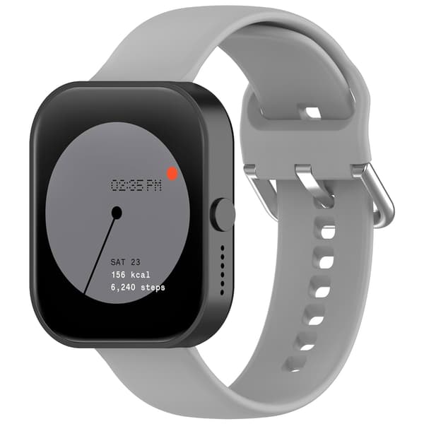22 mm silikoninen ranneke CMF by Nothing Watch Pro -älykellolle Grey