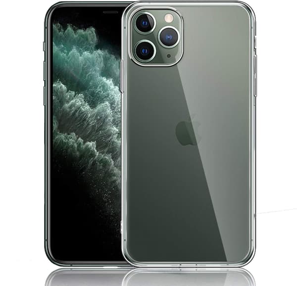 Läpinäkyvä kuori iPhone 11 Pro Max Läpinäkyvä TPU 48 3-Pack