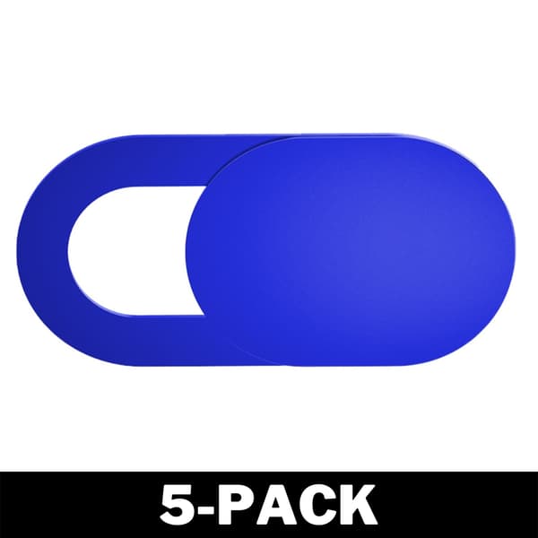 Webkameradeksel Beskyttelse for Laptop / iPad / Telefon Blå 6 2-Pack