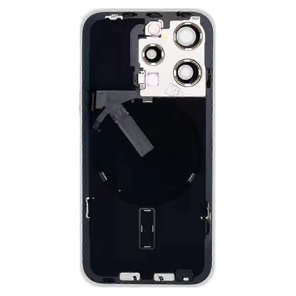 Glassbatterideksel til iPhone 15 Pro Titanium gray