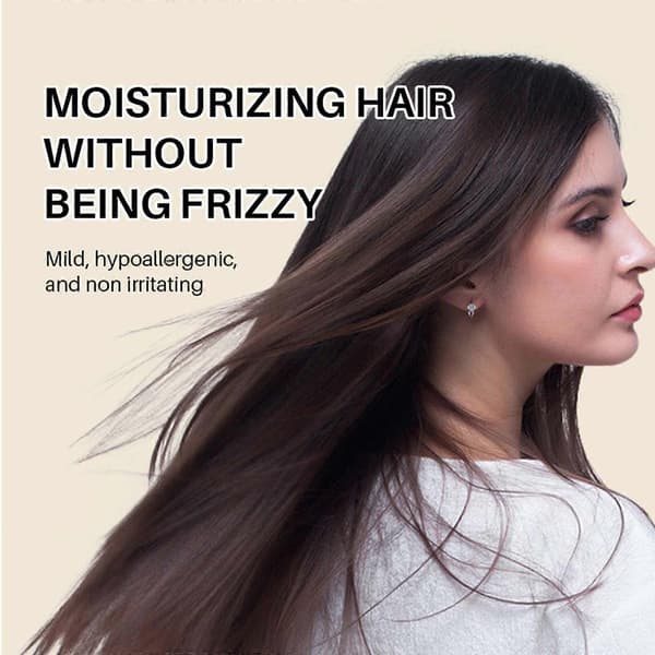 Grøn Mynte Shampoo Reducerer Kruset Hår Og Gør Håret Glattere 60g