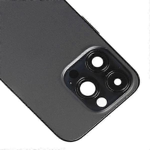For iPhone 14 Pro Max bakdeksel CE EU-versjon Black