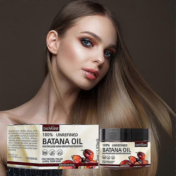 Batanaolie til hårvækst - 100% naturlig - Forebygger hårtab 2pcs