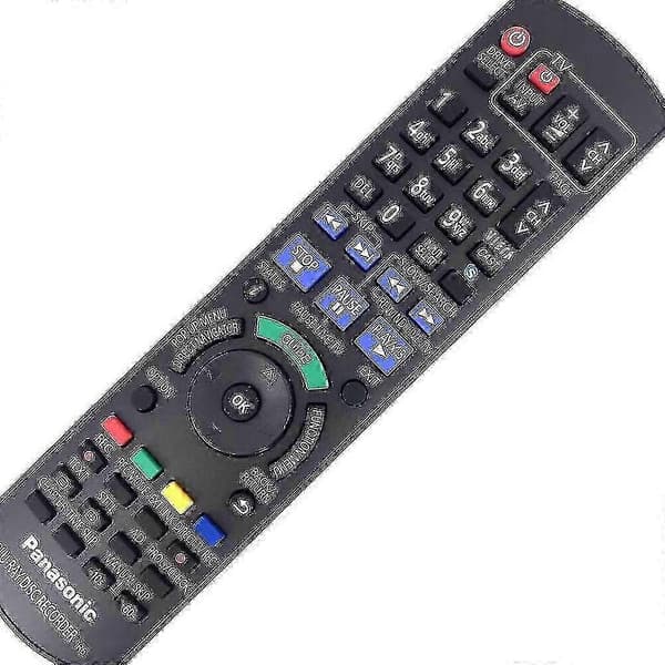 Erstatningsfjernkontroll for N2QAYB000614 Panasonic Blu-ray DISC RECORDER IR6