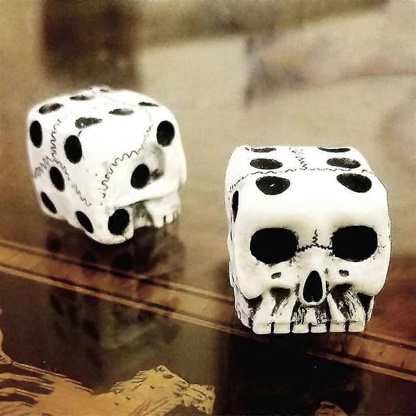 Dödskalledice Tärningar Leksak För Dungeons And Dragons Rpg Rollspel Brädspel