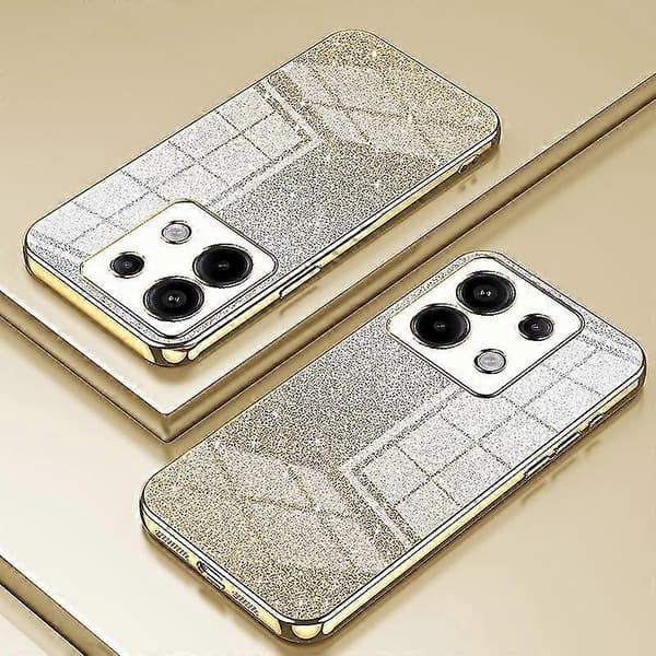 Glitter Skal för Xiaomimi Note 13 Pro 5G med Exakta Utskärningar, TPU Mobilskal, påskpresent