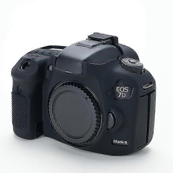 BlackSoft Silikonskyddsfodral för Canon EOS 7D Mark II