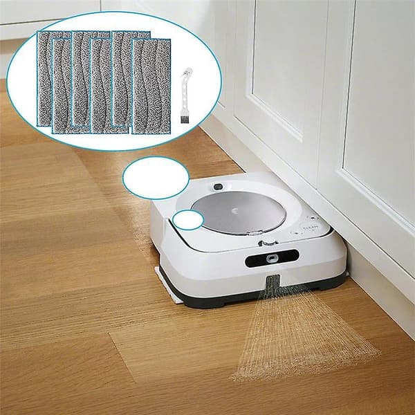 Utskiftbare vaskbare moppeputer for Irobot Braava Jet M6