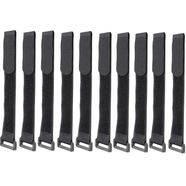 Kabelbindere med velcro 10-pak