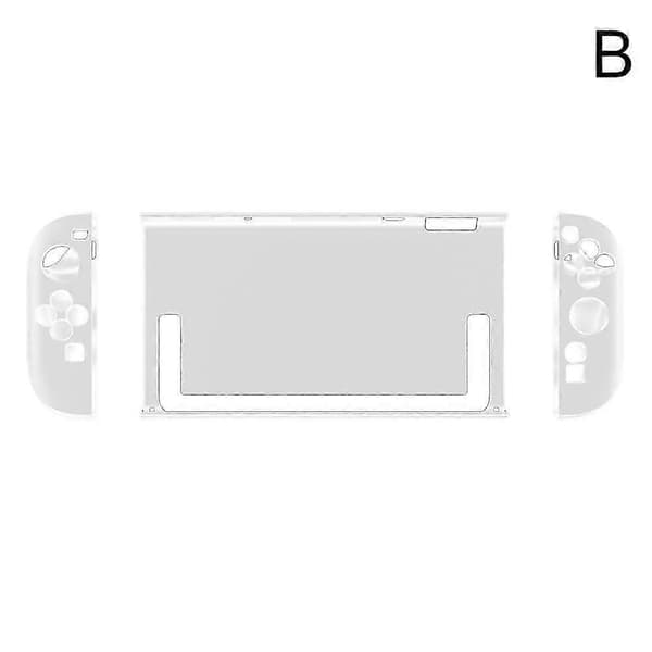 til Nintendo Switch 2 (2025) Dockbar etui TPU+PC Split Venlig White