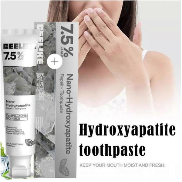 3X CEELIKE Hydroxyapatite Tandkräm Emaljförstärkning & Känslighet Vitgörande