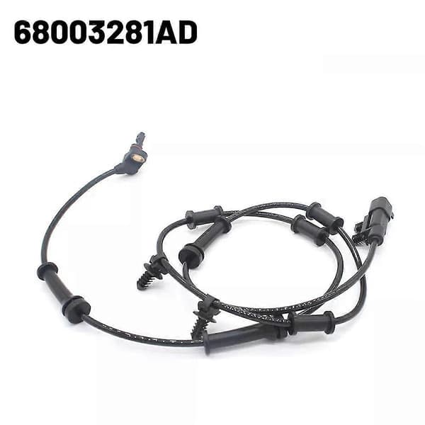 2X 68003281AD Hjulsensor Forhjulshastighet ABS-sensor Bil for Wrangler JK 2007-2018