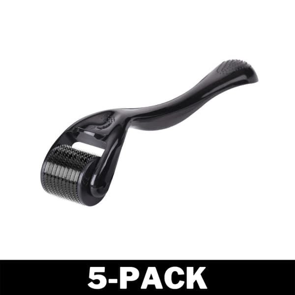 Dermaroller - Skinroller med mikronåle Sort 48 2-Pack