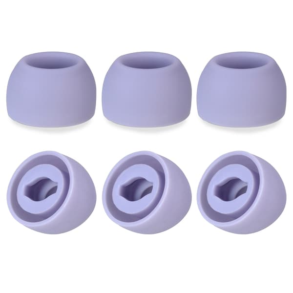 6 par erstatningsøreputer til TWS Samsung Galaxy Buds Pro Lila