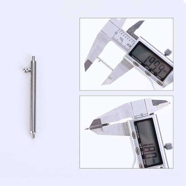 Udskiftningsfjedre til urremme med quick release 22 mm