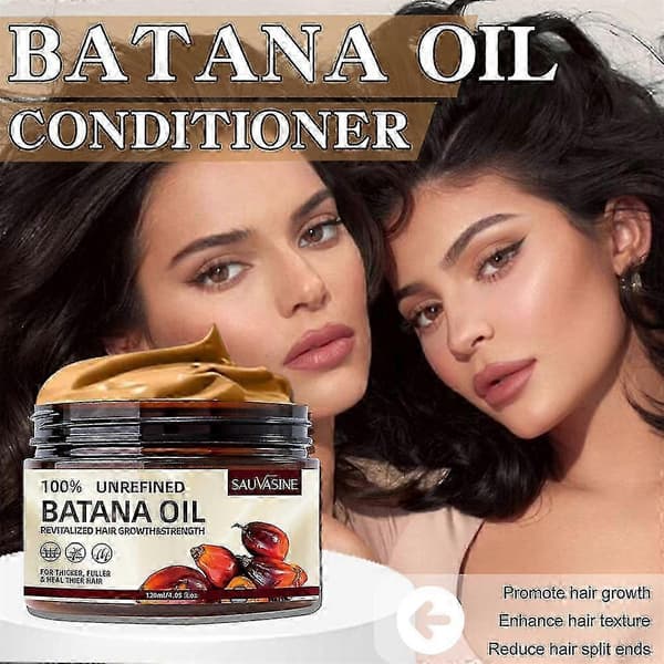 Batanaolie til hårvækst - 100% naturlig - Forebygger hårtab 2pcs