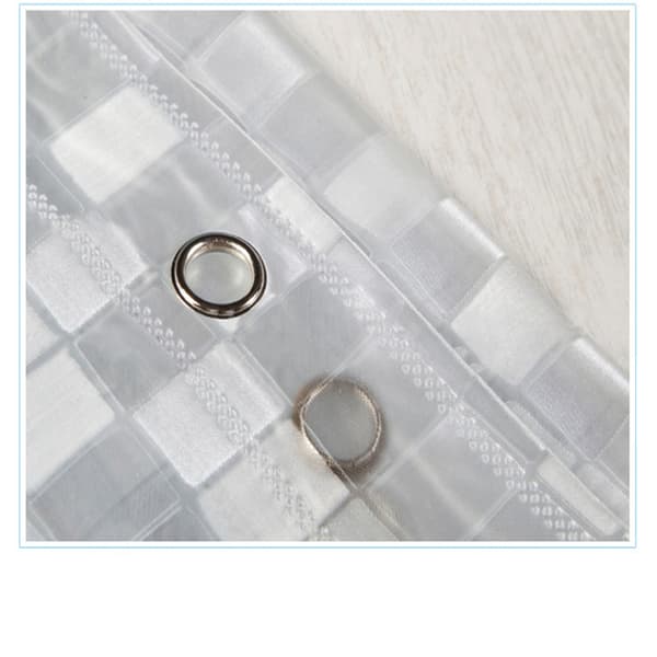PVC badeforhæng - Mosaikdesign XL