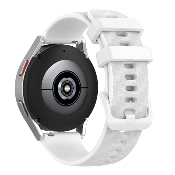 Armbånd til Garmin Vivoactive 4 og Venu Hvit Vit 20 mm