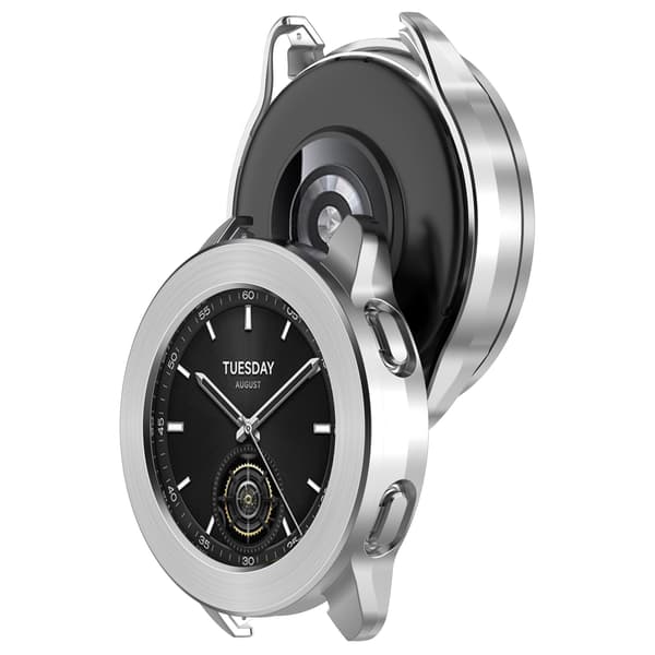 Suojakotelo Xiaomi Watch S3:lle Silver
