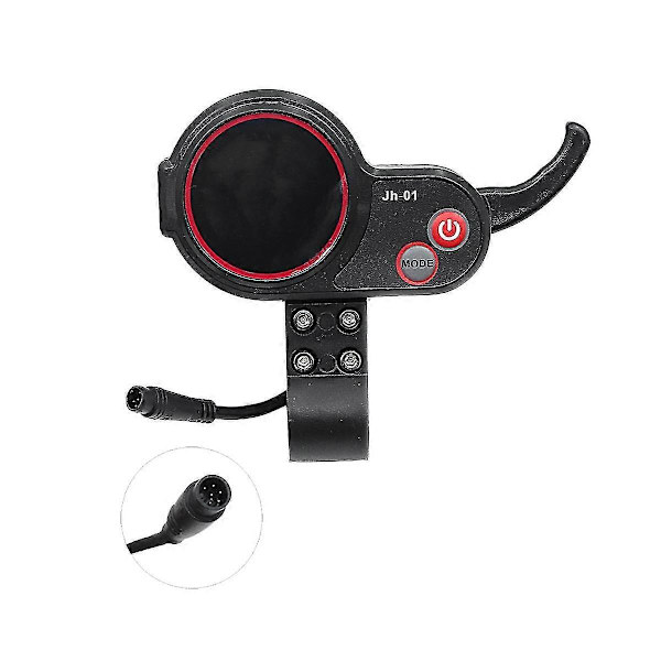 -01 Meter Dashboard LCD-display 6-benet+48V 20A børsteløs controller uden Hall til elektrisk scooter