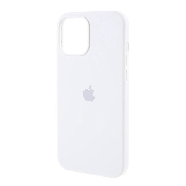 Silkeblød Solid Silikone Cover til iPhone 12 Mini White