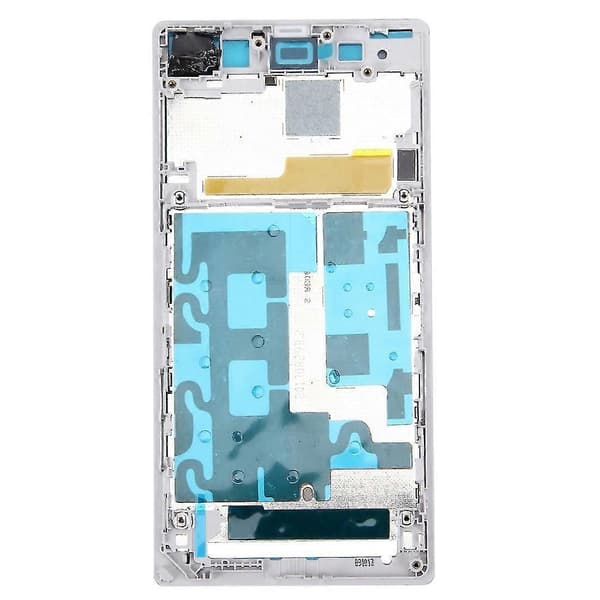 Frontdæksel LCD-ramme Bez-plade til Sony Xperia Z1 Sort White