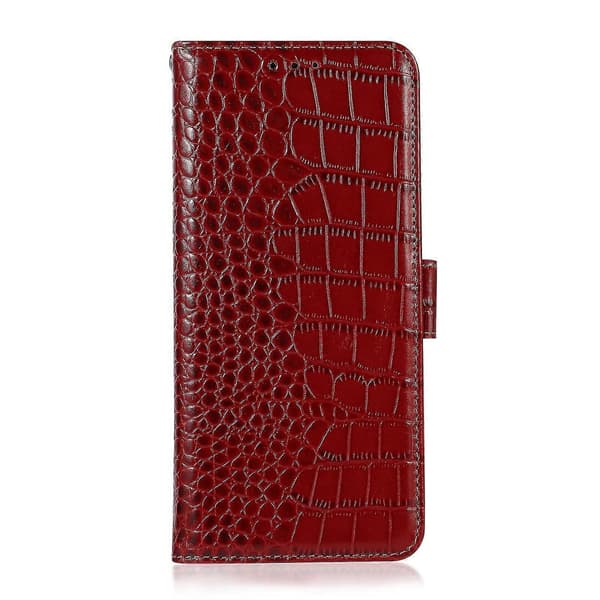 Krokodille tekstur PU-etui til Samsung Galaxy A55 5G