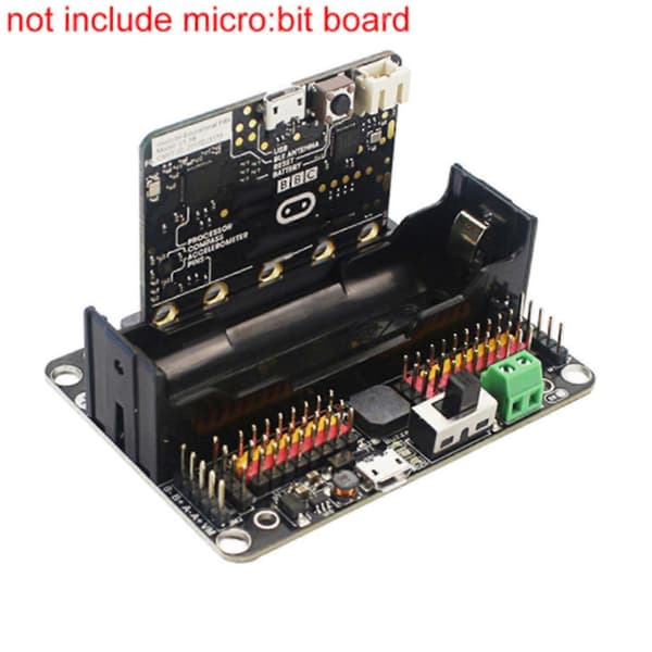 til MICROBIT udvidelseskort til Microbit adapterkort Smart bil programmering Robot DIY udvidelse P