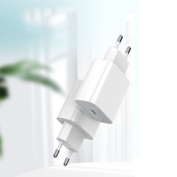 Væglader Iphone USB-C PD 20W Hurtiglader 384 8-Pack
