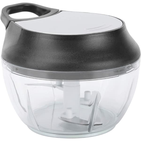 Stor Grøntsagshakker med Snor 500 ml Sort 400 2-Pack
