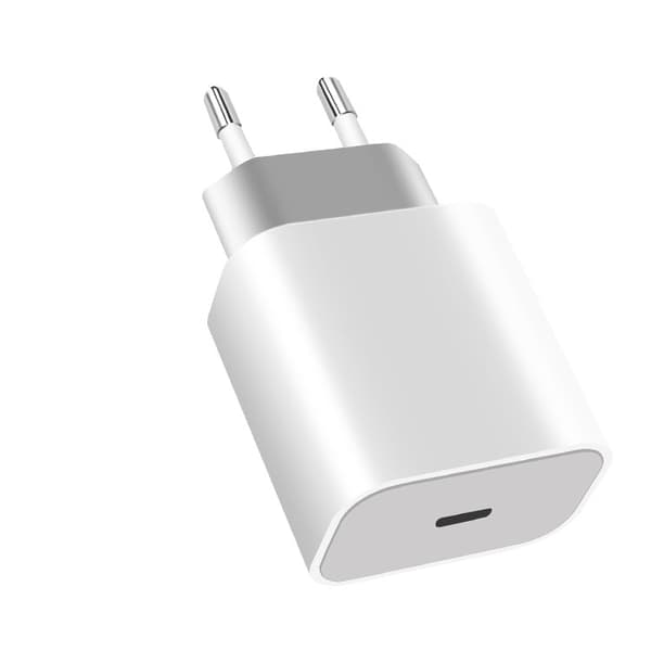 Vegglader Iphone USB-C PD 20W Hurtiglader 384 8-Pack