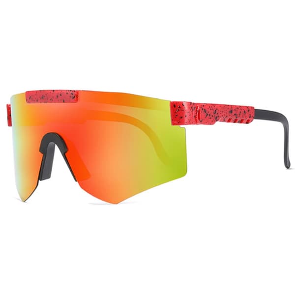 Polarisoidut urheiluaurinkolasit Unisex Crimson Punainen 220 2-Pack