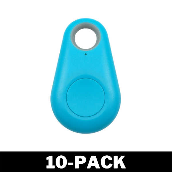 GPS Mini Tracker for Hund / Katt / Nøkler Lyseblå 16 1-Pack