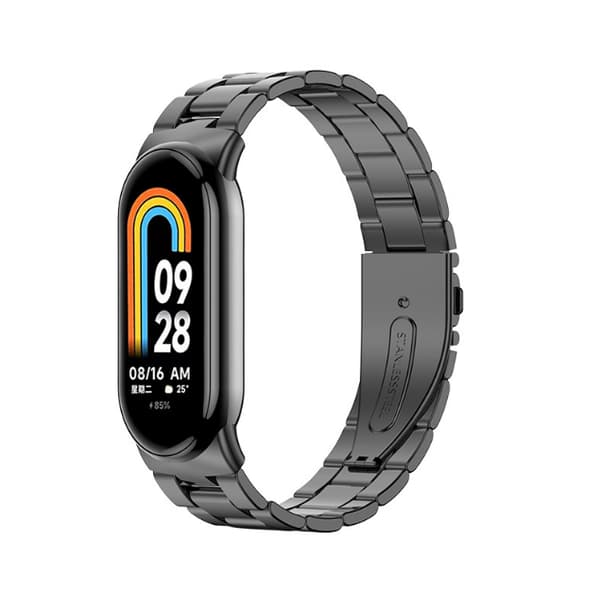 Metalrem til Xiaomi Mi Band 8 Black