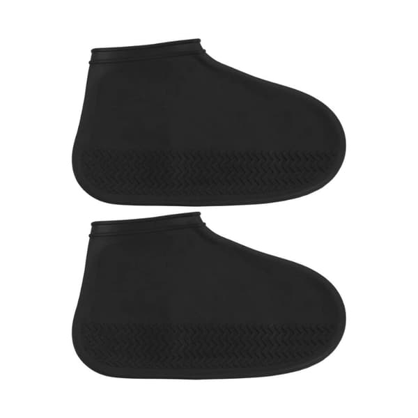 Vedenpitävä suojus kengille - Silikonipäällinen Musta S 96 2-Pack