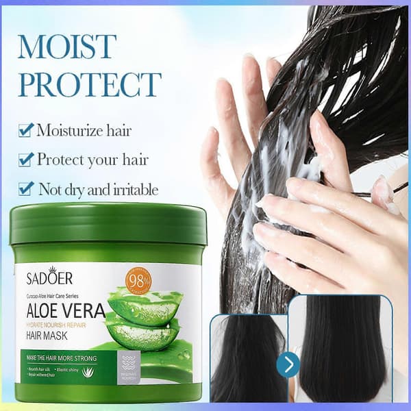 Hårvård Aloe Hårmask Återfuktande Och Hårbalsam 500g