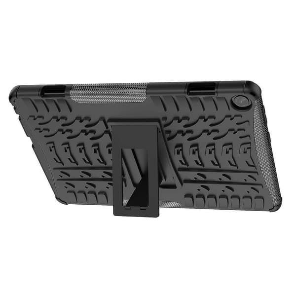 Dekktekstur TPU+PC-deksel til Lenovo Tab M10 3. generasjon Mavi Black