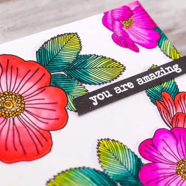 Blommor Löv Clear Stamp Die Cuts Combo Dekorativ Präglingsform Stencil