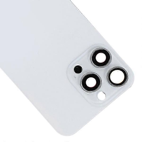 Glassbatterideksel til iPhone 15 Pro White
