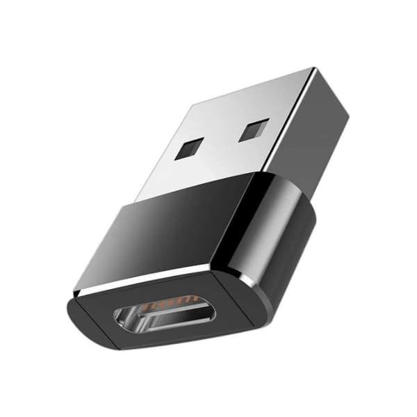 Miniadapteri USB-C - USB 3.0 - Musta 32 2-Pack
