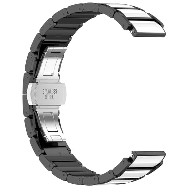 Keramisk armbånd til Huawei GT5 & GT5 Pro - 18mm Universal Pasform Black