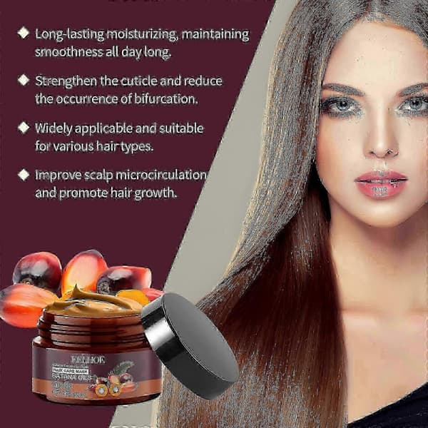 Batana Hårmask Keratin Hårvård Mjuk Aktiv Fluffig Hårmask