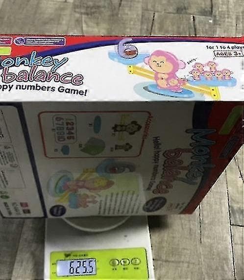 Play Brainy Balancing Monkey Math Game Sjovt Pædagogisk Abevægt Matematiklegetøj