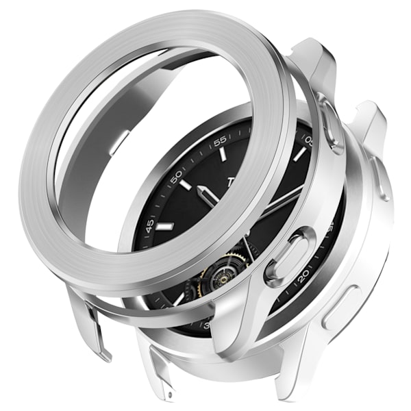 Suojakotelo Xiaomi Watch S3 -kellolle Silver