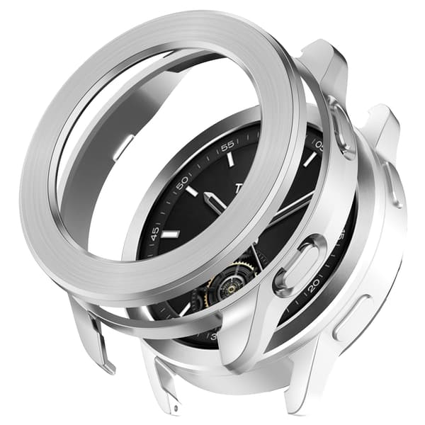 Suojakotelo Xiaomi Watch S3:lle Silver