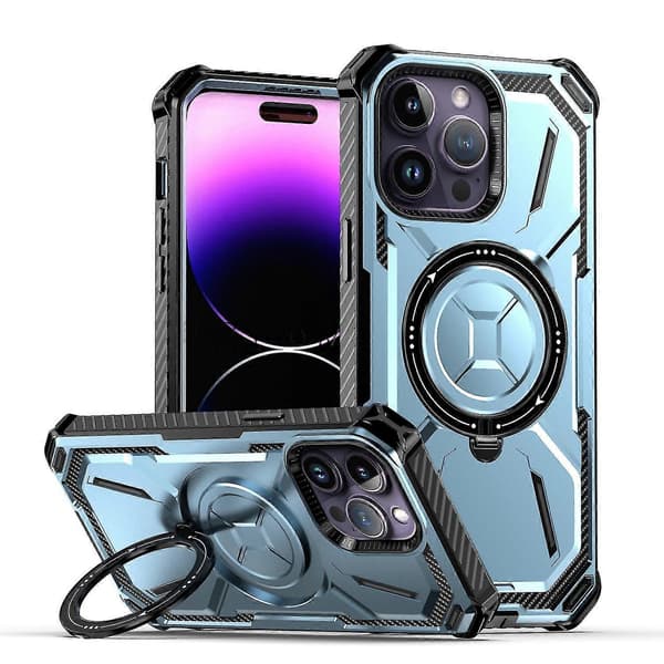 Armor Holder Telefoncover til iPhone 14 Pro Blue